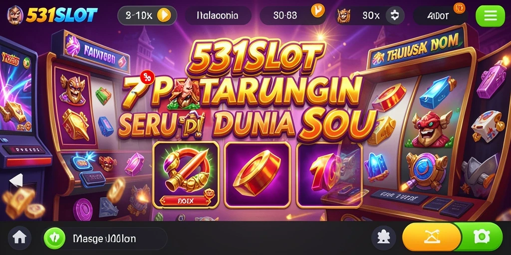 Screenshot menampilkan aksi pertarungan seru di 531SLOT.
