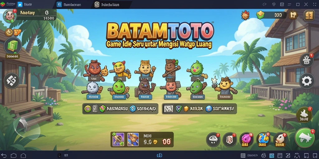 Tampilan gameplay menarik dan interaktif dari BATAMTOTO.