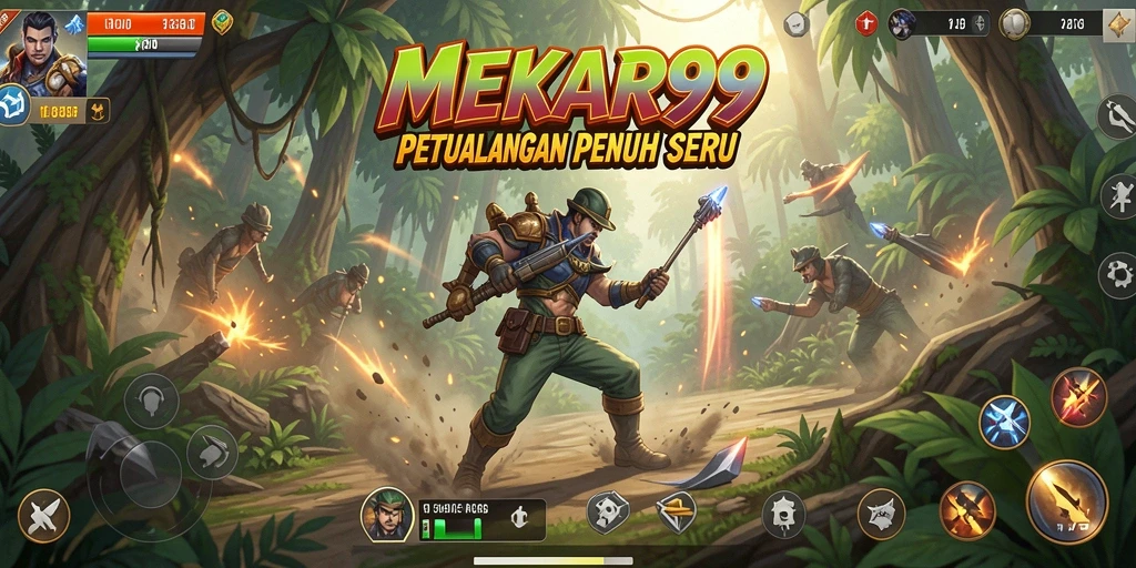 Tampilan gameplay MEKAR99 yang penuh aksi dan menegangkan.